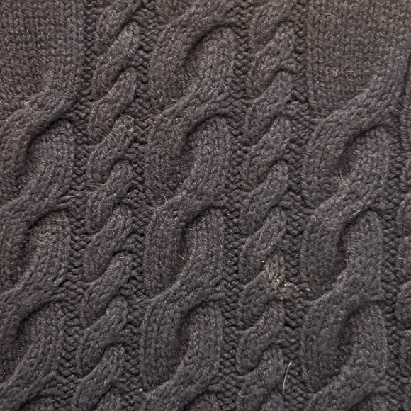 Bluegirl Navy Sweater Dress with beaded neckline - Picture 5 of 17